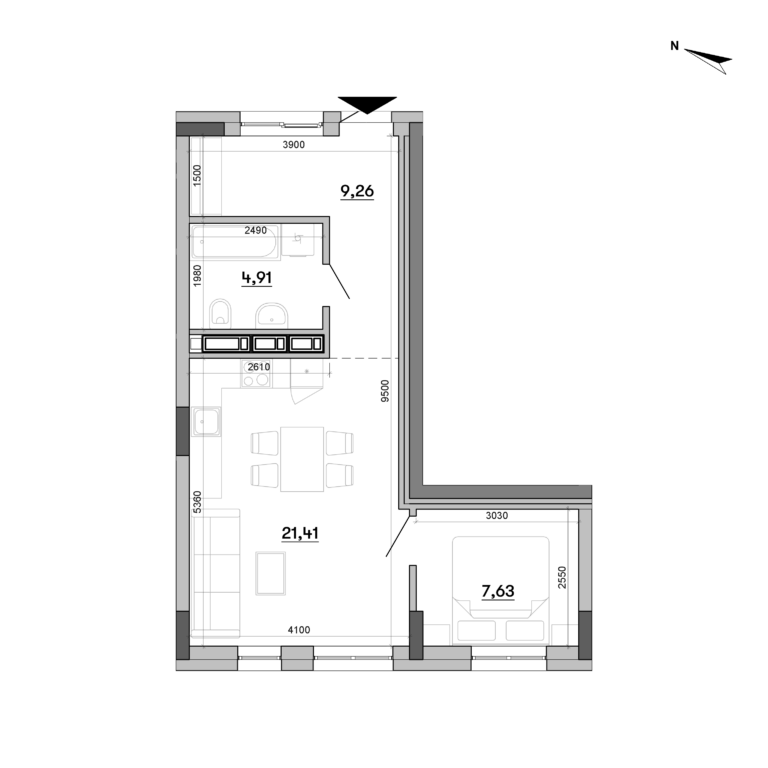Apartment layout