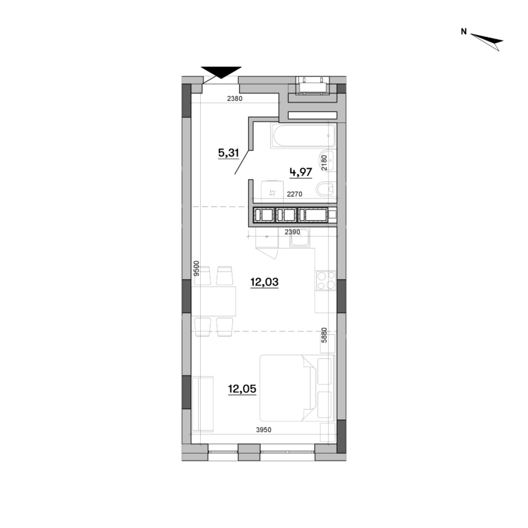 Apartment layout