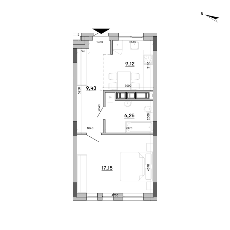 Apartment layout
