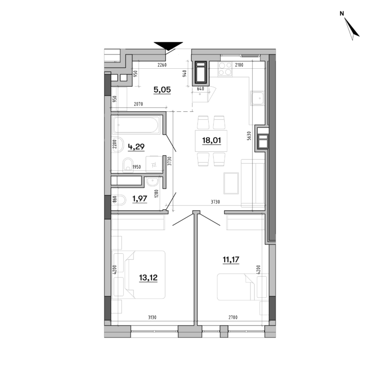 Apartment layout