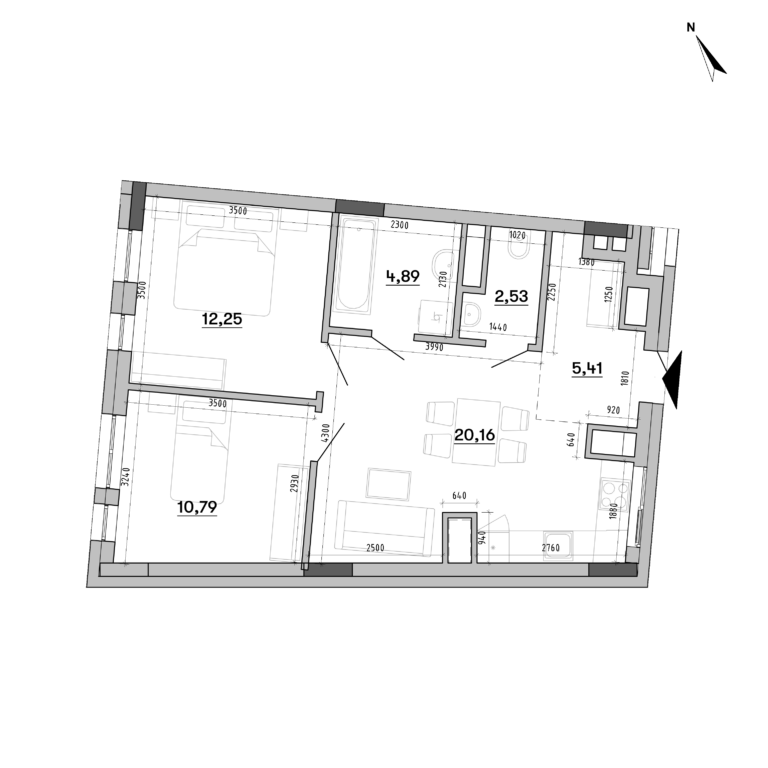 Apartment layout