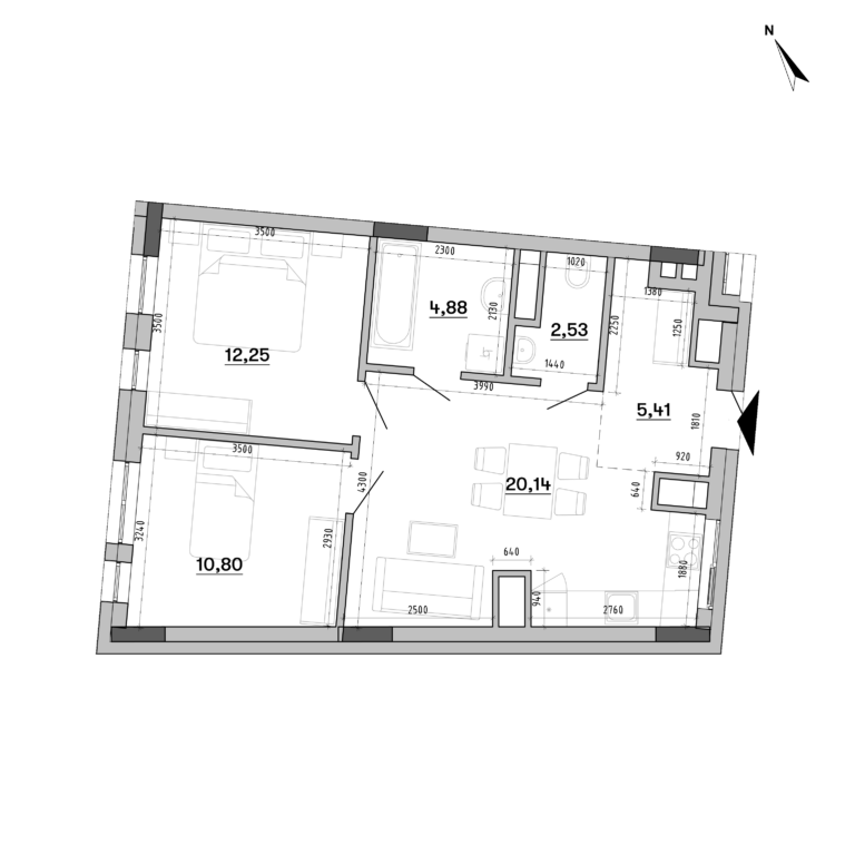 Apartment layout
