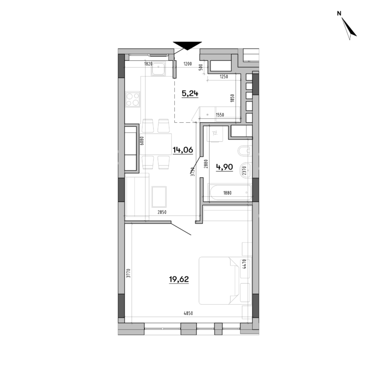 Apartment layout