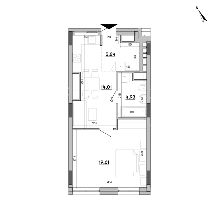 Apartment layout