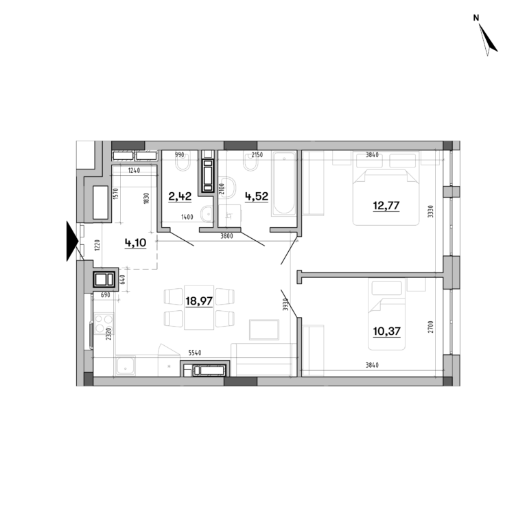 Apartment layout