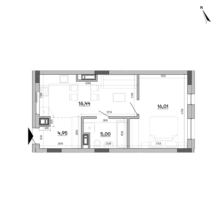 Apartment layout
