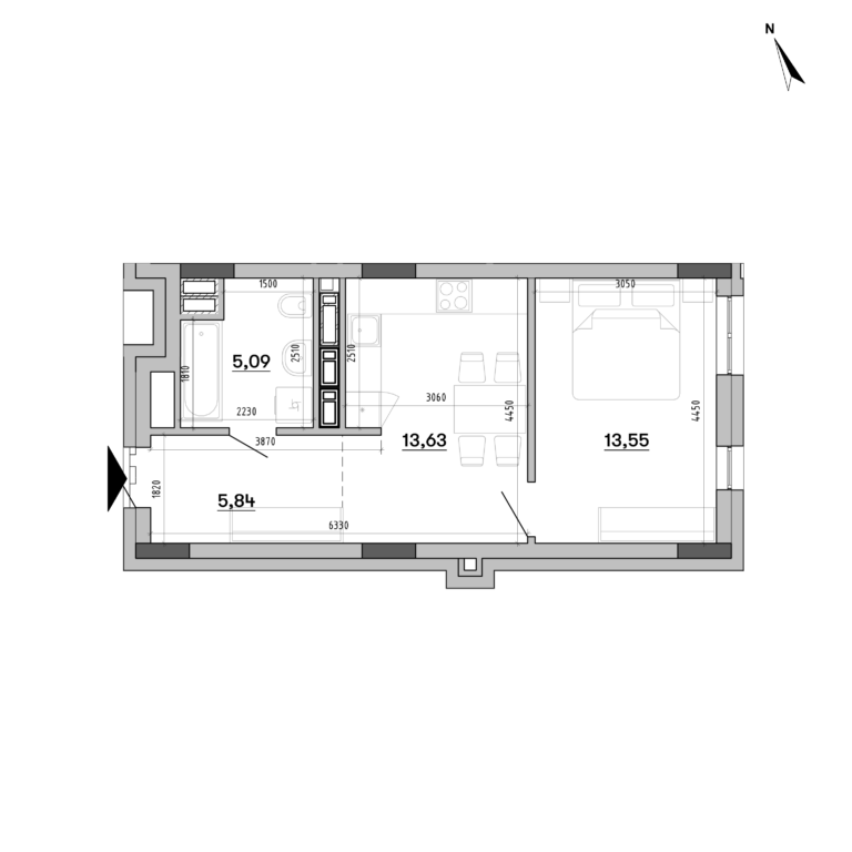 Apartment layout