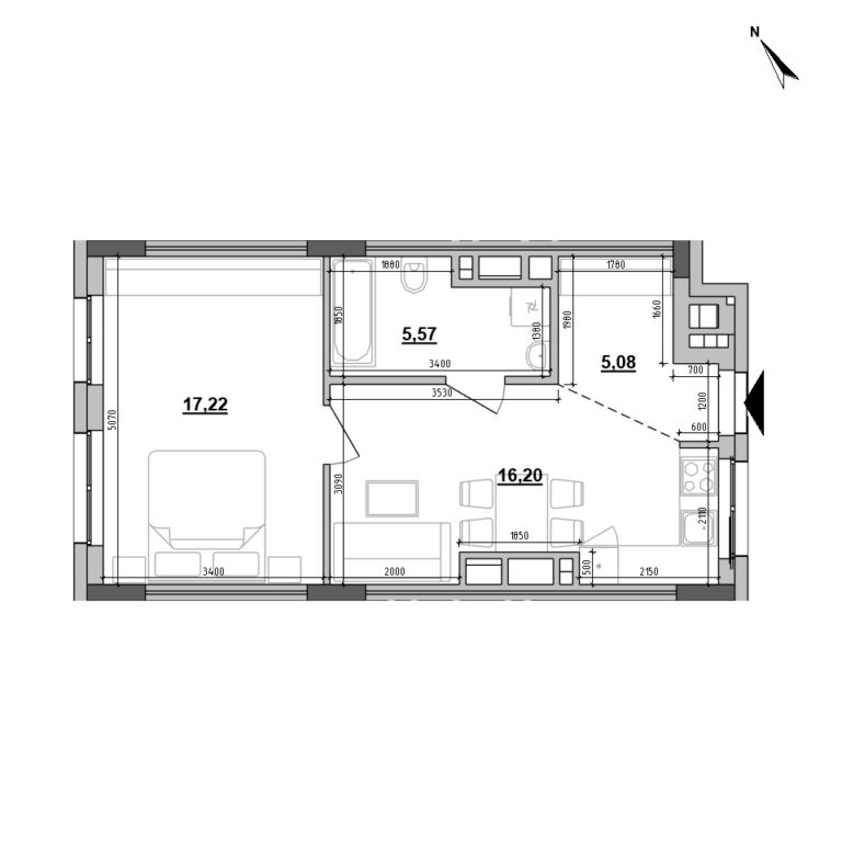 Apartment layout