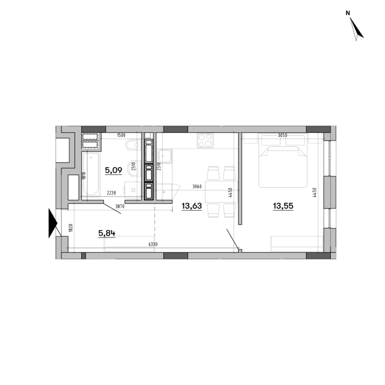 Apartment layout