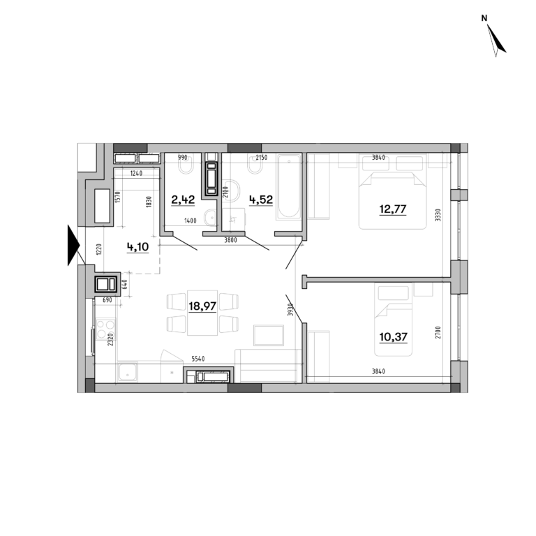 Apartment layout