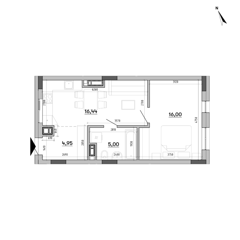 Apartment layout