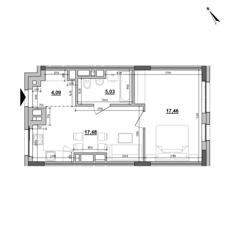 Apartment layout