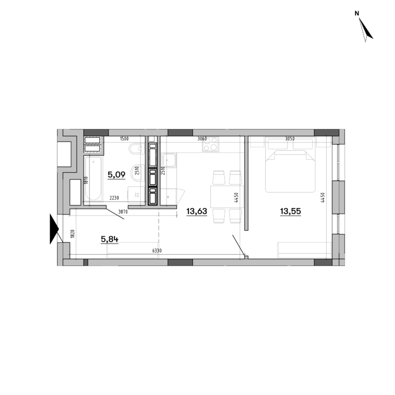 Apartment layout