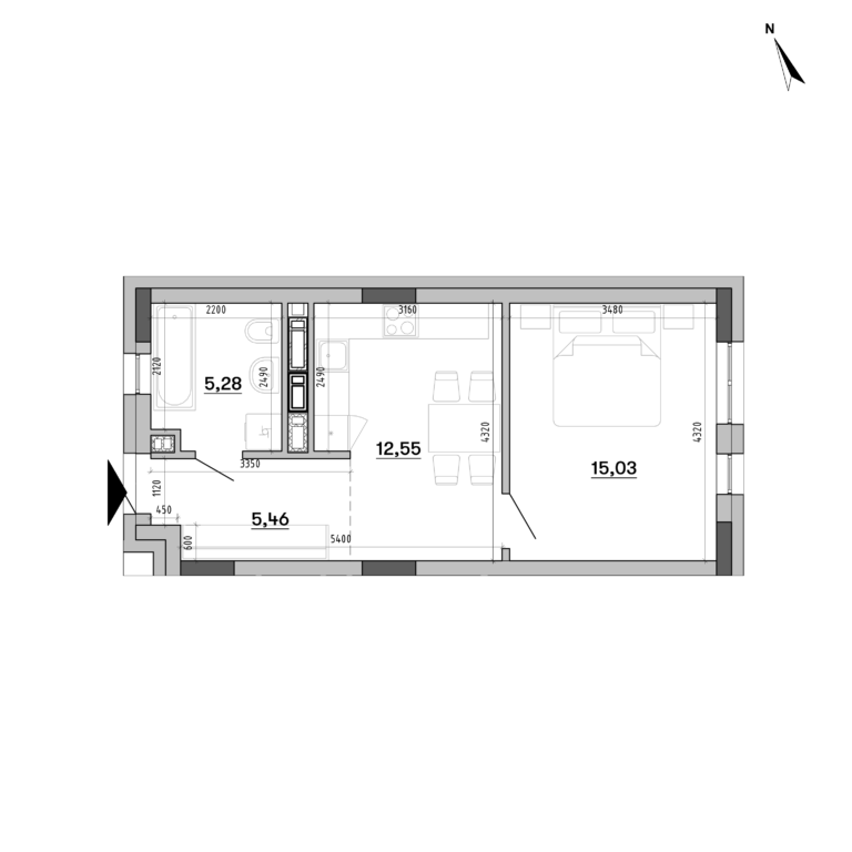 Apartment layout