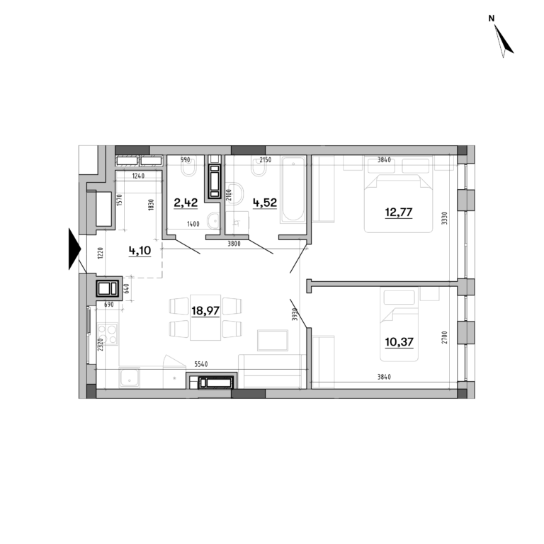 Apartment layout