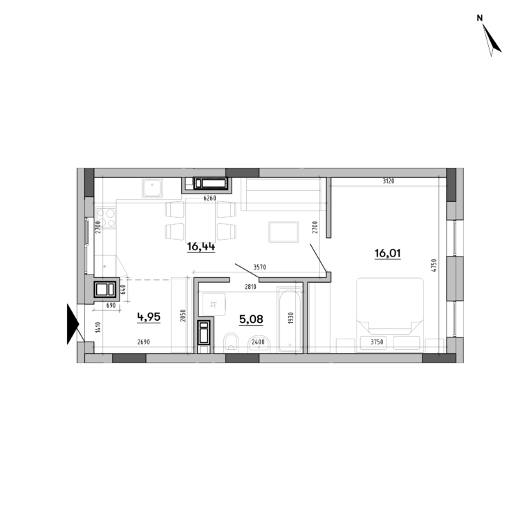 Apartment layout