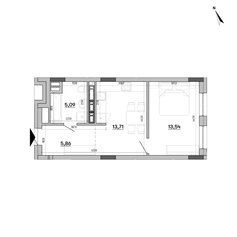 Apartment layout
