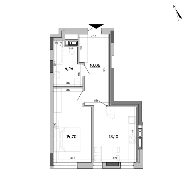 Apartment layout