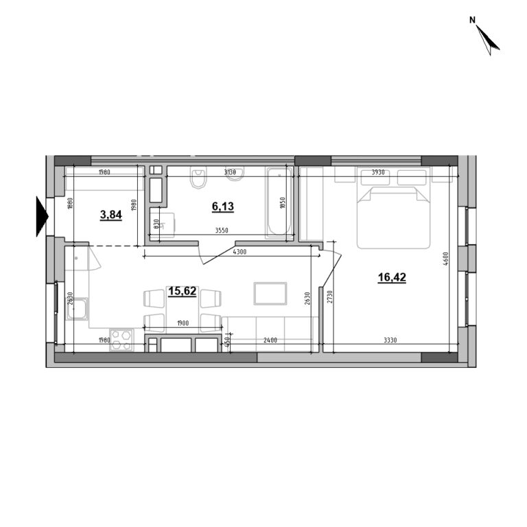 Apartment layout