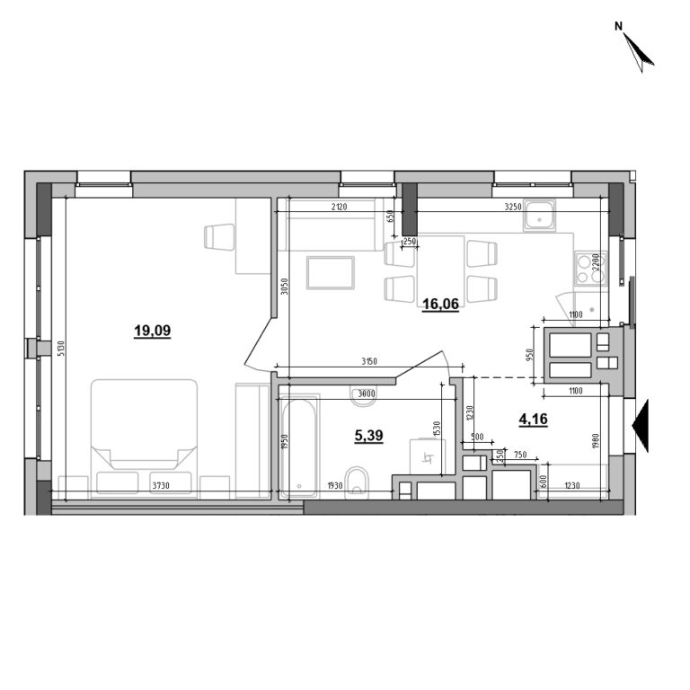Apartment layout