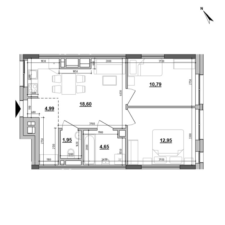 Apartment layout